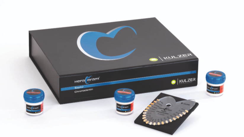 ΝΕΟ μοντέρνο κεραμικό σύστημα "HeraCeram Saphir" της Kulzer για επικάλυψη μεταλλικών σκελετών!