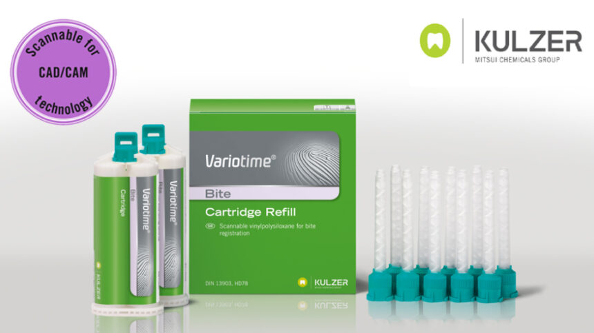 Γνωρίστε το υλικό καταγραφής δήξεως της Kulzer με δυνατότητα σάρωσης!