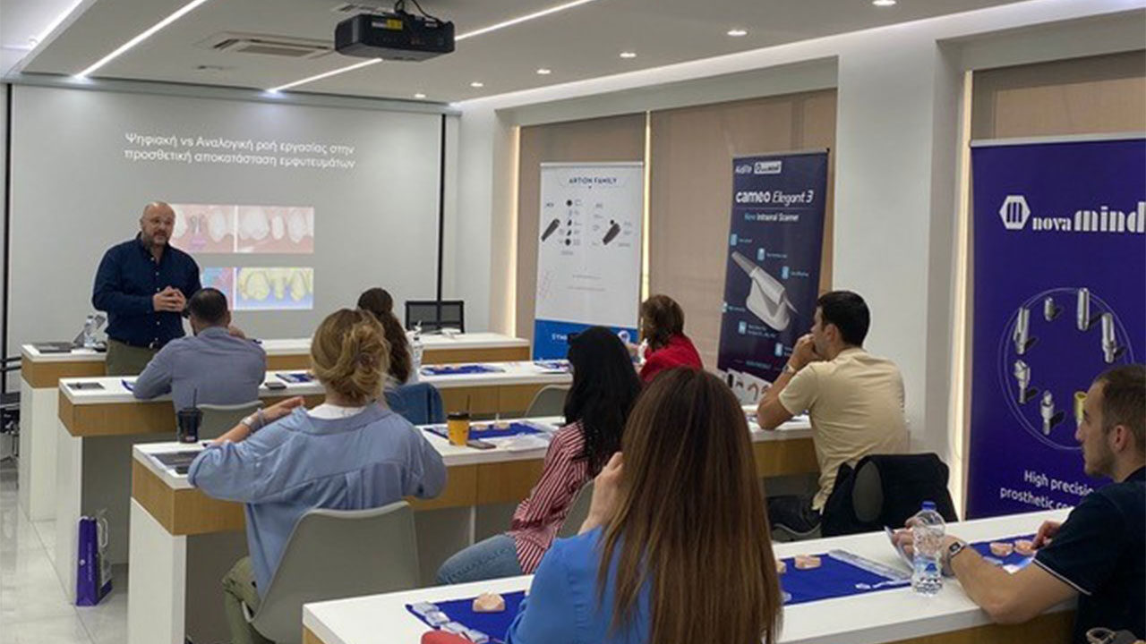 Ολοκληρώθηκε το «Πρακτικό Σεμινάριο Προσθετικής Αποκατάστασης Εμφυτευμάτων με Ψηφιακά Μέσα»