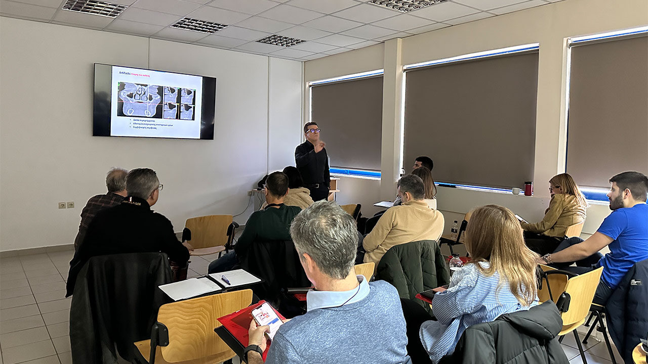 CBCT COURSE: CONE BEAM CT στο Οδοντιατρείο»: Oλοκληρώθηκε το 1o Module