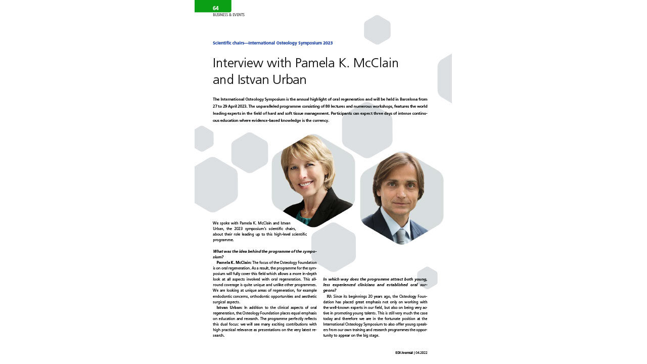 Interview with Pamela K. McClain and Istvan Urban