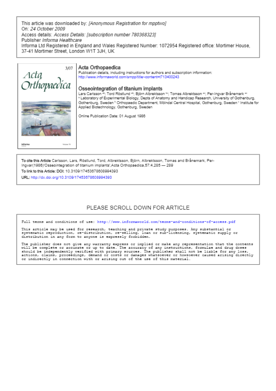 Carlsson L. AOS 1986. (57). 295